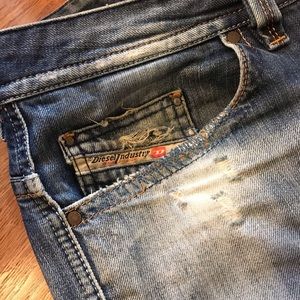 Diesel Ripped Jeans